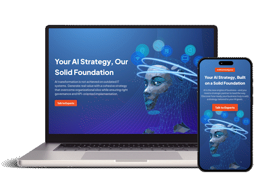 Animated laptop banner